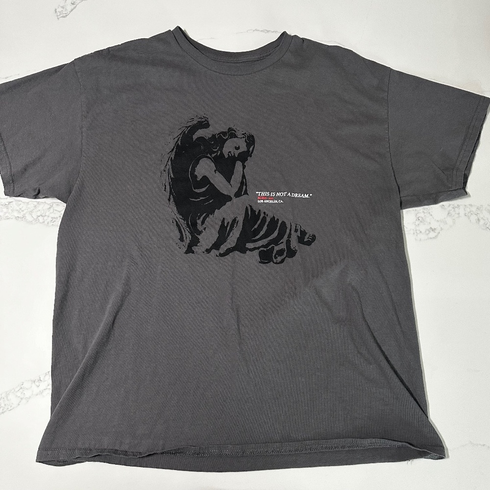 Bless Gray Graphic T-Shirt - Size XL - New, Never Used (No Tags)